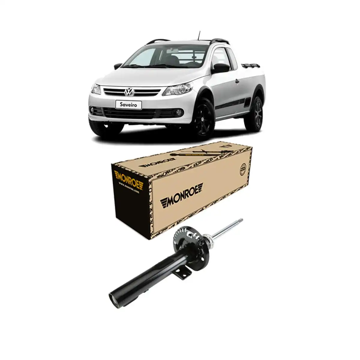 AMORTECEDOR DIANTEIRO SAVEIRO G5 G6 G7 2008 A 2022