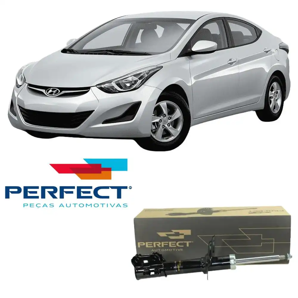 AMORTECEDOR DIANTEIRO HYUNDAI ELANTRA 2011 A 2016 ESQUERDO