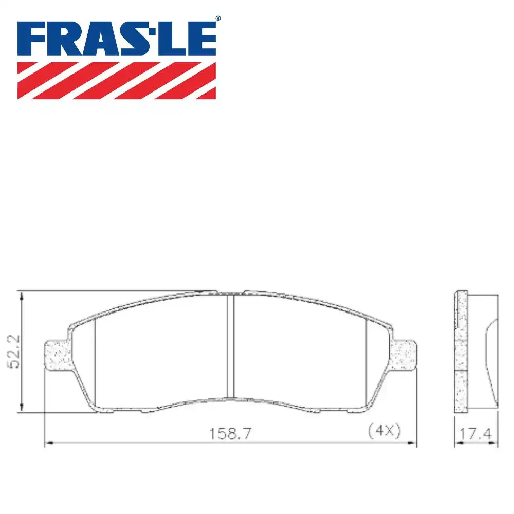 PASTILHA FREIO TRASEIRA F-250 XLT 1998 A 2002 SISTEMA BOSCH