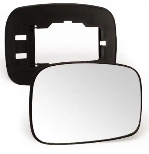 VIDRO ESPELHO ESCORT 97/ FIESTA 96/01 ESQ C/ CARCAÇA