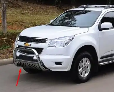 PARACHOQUE IMPULSAO S-10 12/ CROMADO C/ PROTECAO