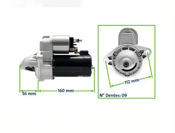 MOTOR PARTIDA BLAZER 1995 A 2011  GASOLINA