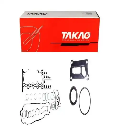 JUNTA MOTOR FOCUS 2.0 16V DURATEC 13/ C/ RETENTOR (METAL)