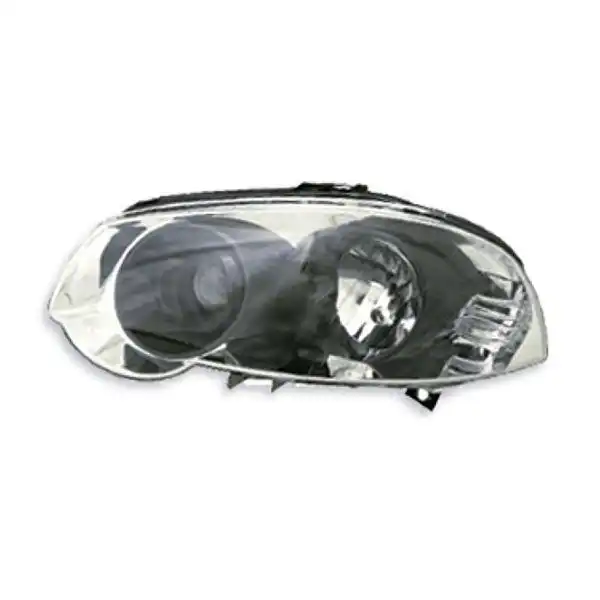 FAROL FIAT PALIO 10/ SIENA 08/ DIR CROMADO COM CANHAO NEGRO