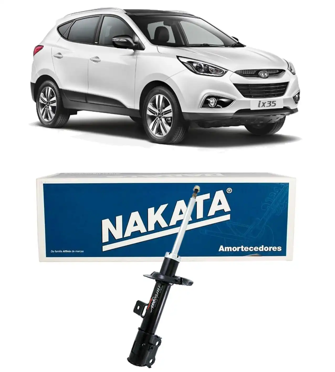 AMORTECEDOR DIANTEIRO HYUNDAI IX35 2010 A 2020 ESQUERDO