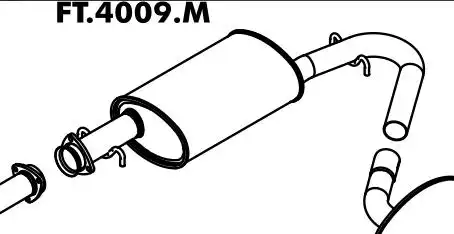 SILENC INTERM FT DUCATO BOXER JUMPER 2.5 DIESEL 2.8 TURBO 98