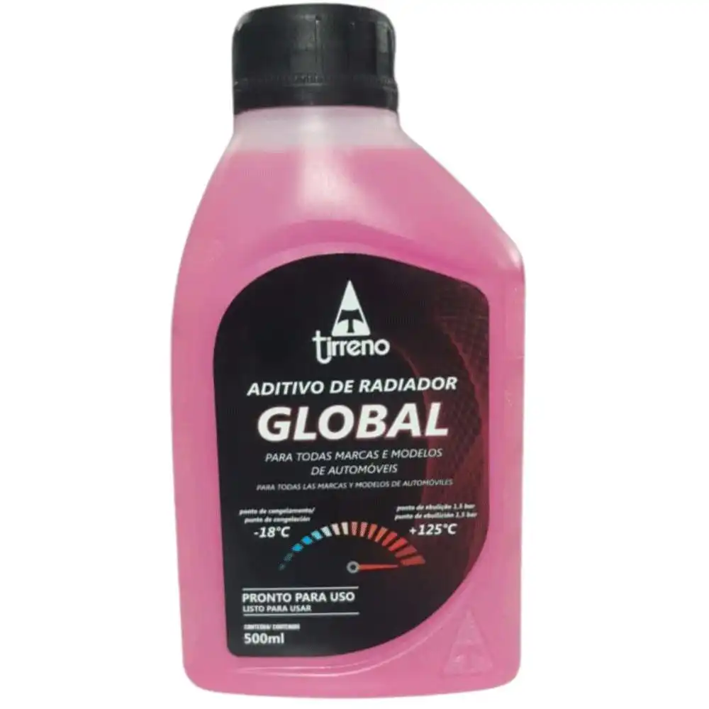 ADITIVO RADIADOR PRONTO PRA USO ROSA ORGANICO GLOBAL 500ML