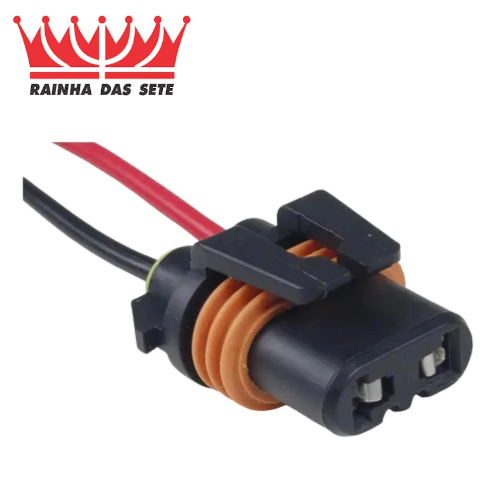 CHICOTE FAROL DE MILHA 2 VIAS LAMPADA HB3 GM