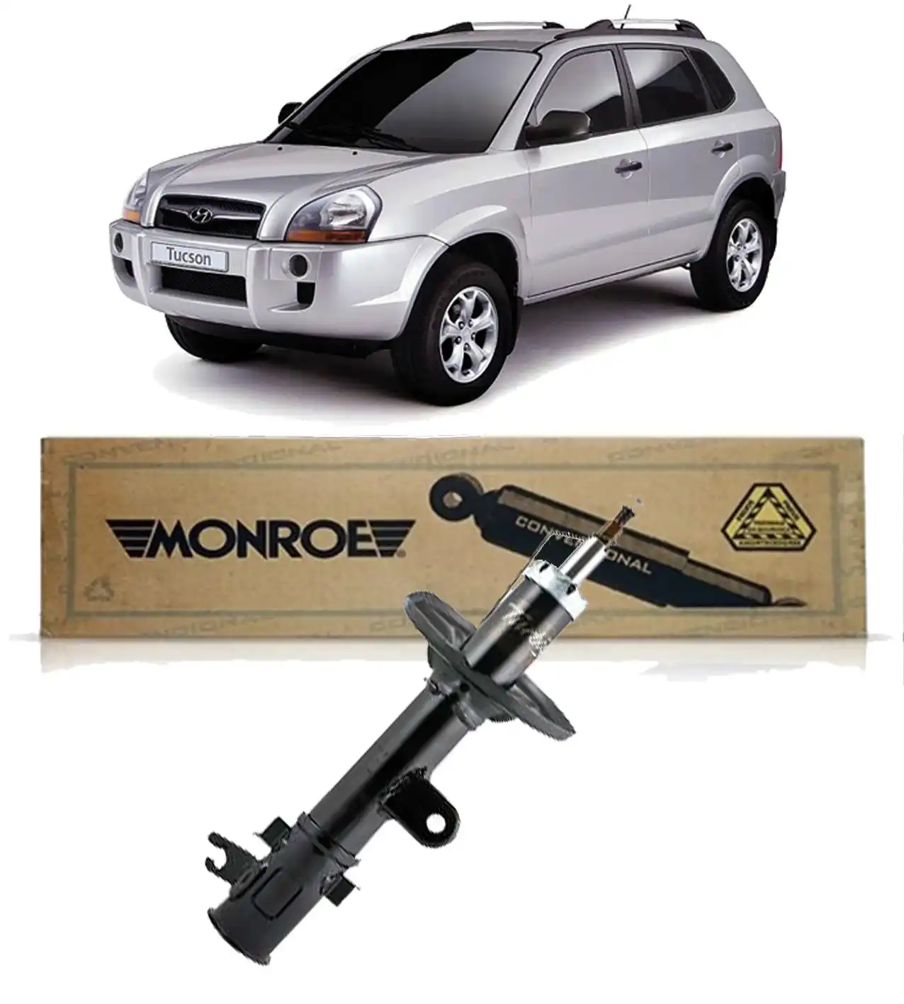 AMORTECEDOR DIANTEIRO HYUNDAI TUCSON 2005 A 2015 DIREITO