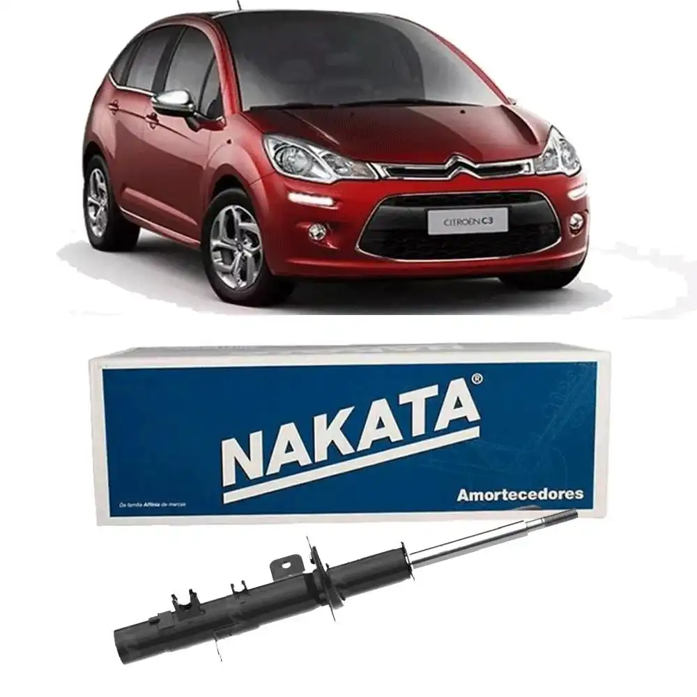 AMORTECEDOR DIANTEIRO CITROEN C3 2002 A 2012 ESQUERDO