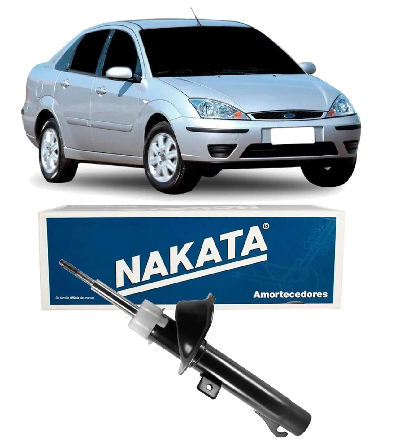 AMORTECEDOR DIANTEIRO FOCUS 2000 A 2008 ESQUERDO