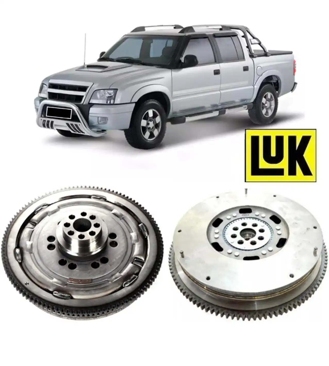 VOLANTE MOTOR S-10 2.8 MWM 2001 A 2011 BI-MASSA