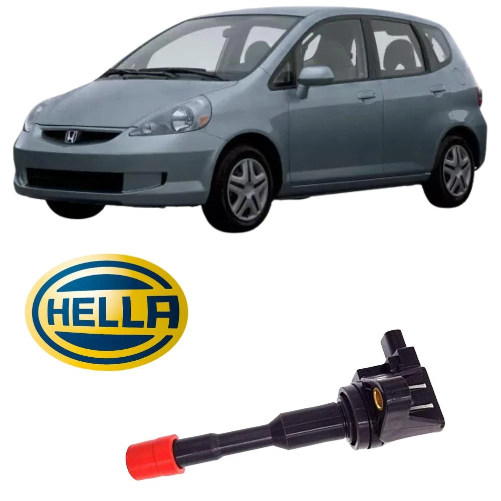 BOBINA INJ ELET HONDA FIT 1.4 8V 2003 A 2008 TRASEIRA