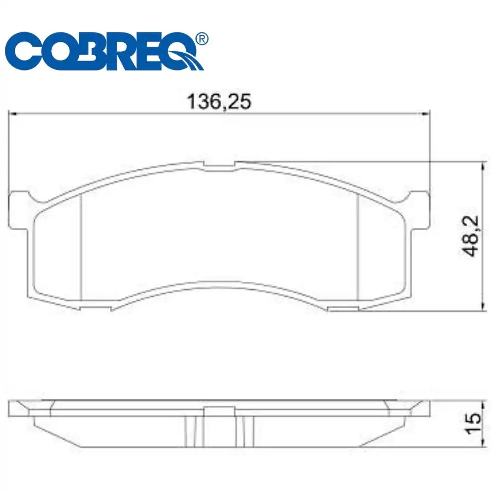 PASTILHA FREIO DIANTEIRA CITROEN C3 2022 ACIMA