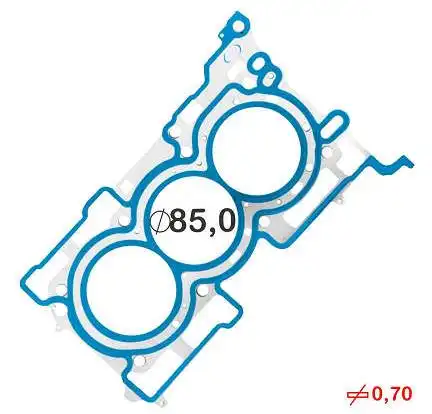 JUNTA CABECOTE KA 1.5 12V DRAGON FLEX 2019 A 2021