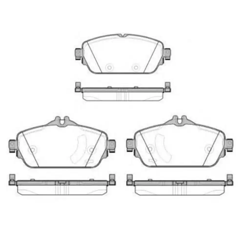 PASTILHA FREIO DIANT MERCEDEZ  C180 C200 CERAMICA 2014 2016