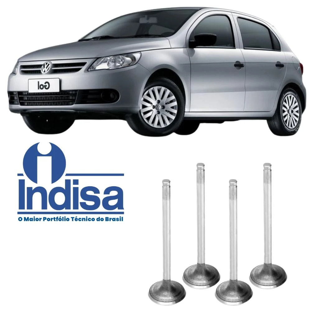 VALVULA ESCAPE GOL GV FOX 1.6 8V FLEX POLO GOLF 1.6 8V KOMBI
