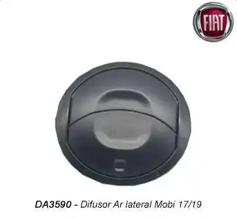 GRADE VENT INT LAT FIAT MOBI 17/19