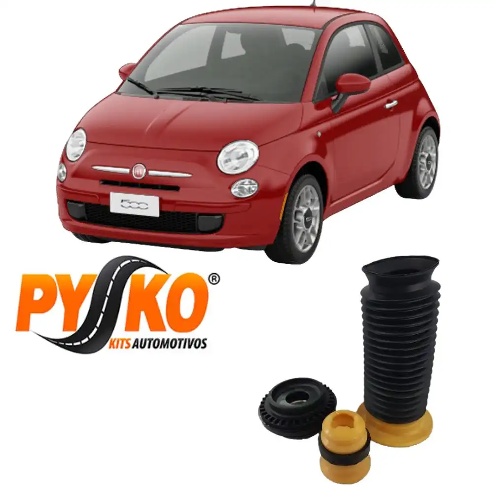 KIT AMORTECEDOR DIANTEIRO FIAT 500 1.4 2012 A 2017 COMPLETO