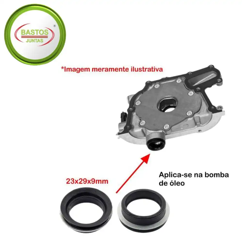 RETENTOR BOMBA OLEO TORO 2.0 16V 2015 ACIMA
