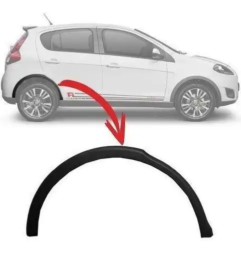 MOLDURA PARALAMA FIAT PALIO SPORTING 2012 A 2015/ TRAS DIR