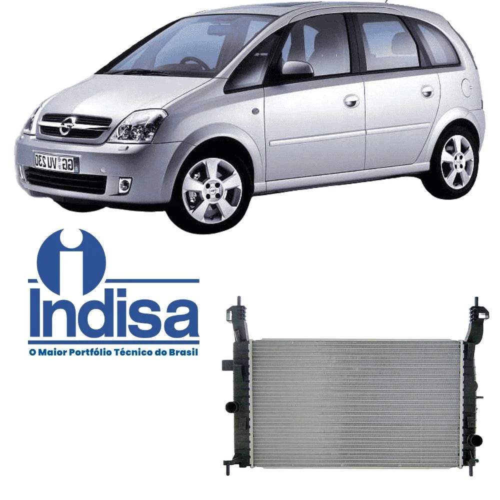 RADIADOR MERIVA 1.4 1.8 8/16V