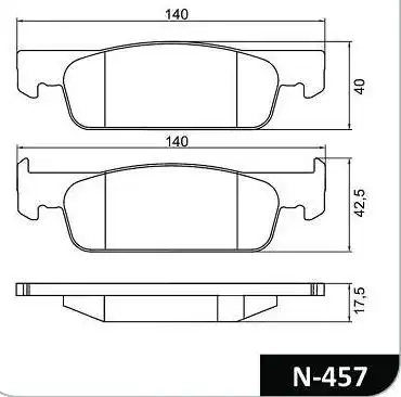 PASTILHA FREIO DIANTEIRA RENAULT SANDERO 1.0 16V 2014/