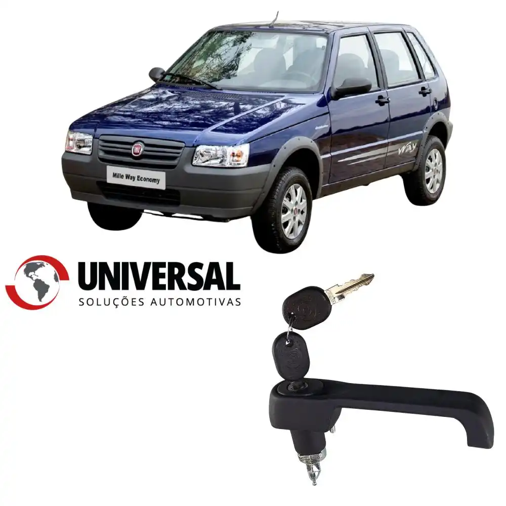 MACANETA EXT FIAT UNO 95/04 DIR C/CHAVE (TAMPA TRAS FIORINO