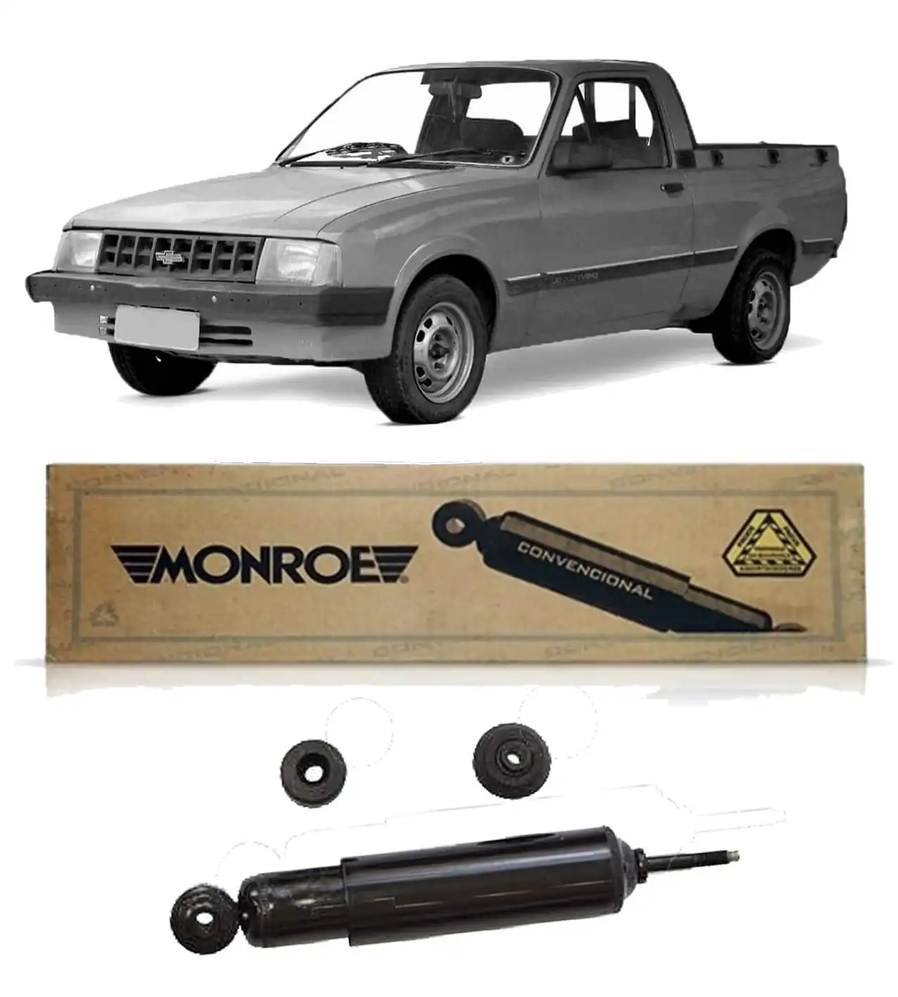 AMORTECEDOR DIANTEIRO CHEVY 500 1983 A 1995