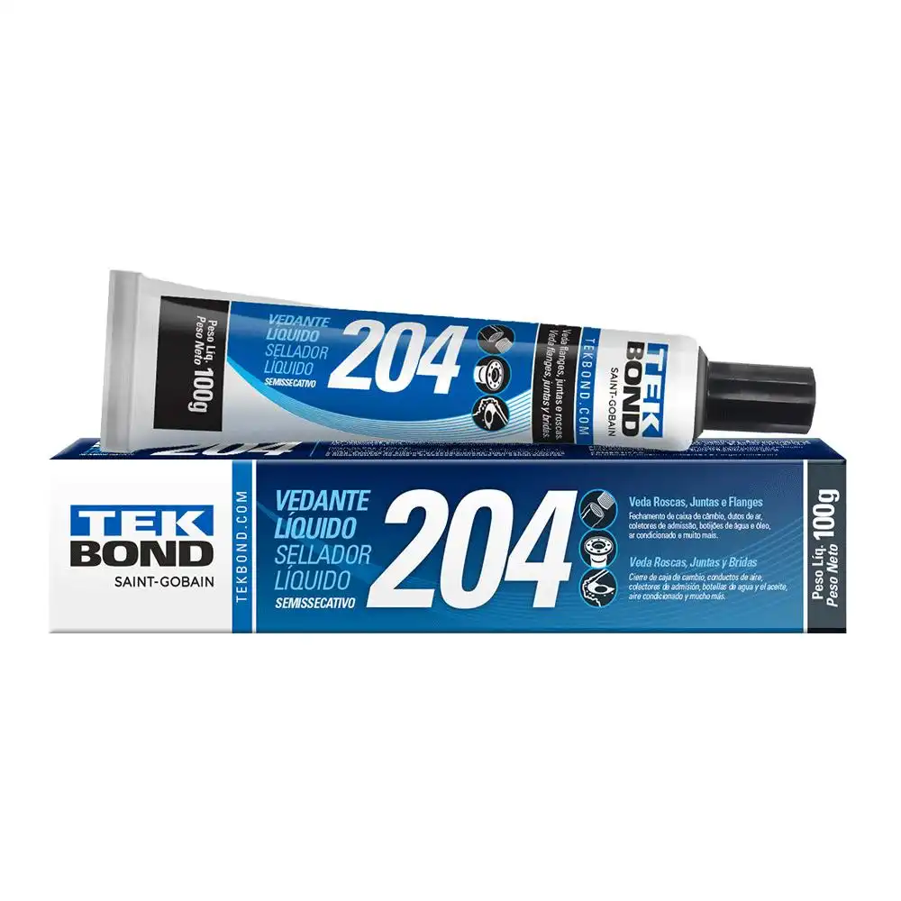 COLA VEDANTE LIQUIDO 204 FLANGES JUNTAS 100G