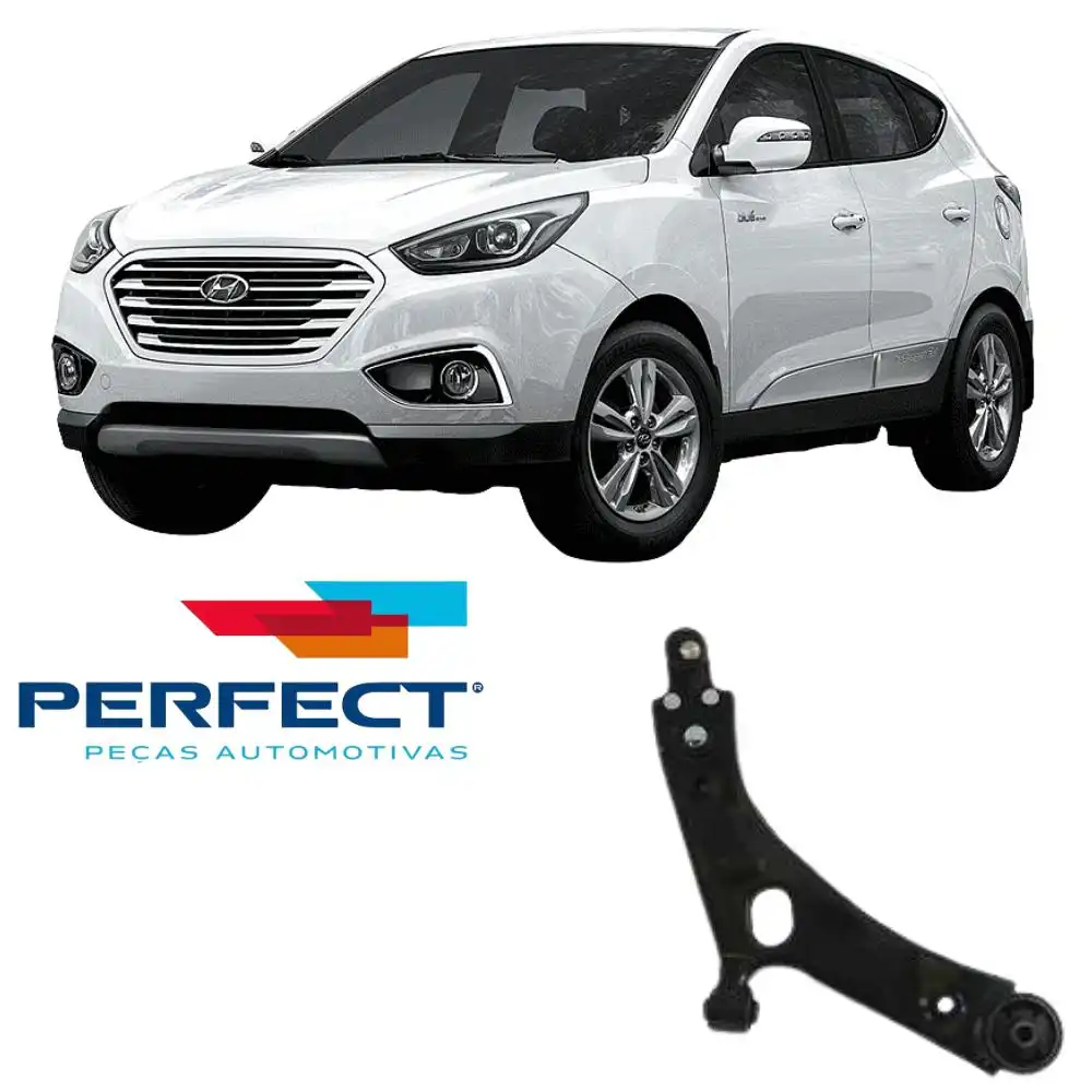 BANDEJA DIANTEIRA HYUNDAI IX35 2010 A 2015 DIREITA COM PIVO