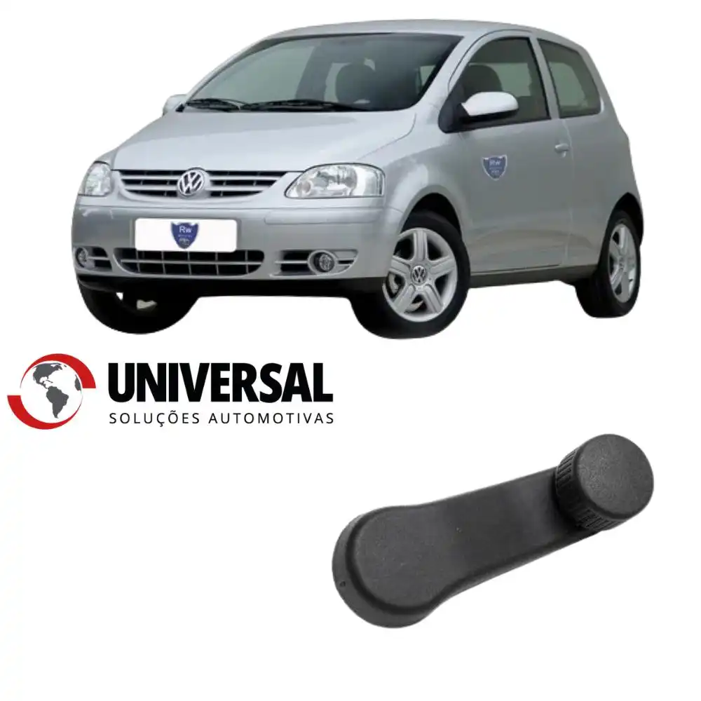 MACANETA VIDRO GOL PLUS 99/ 2/4PTS GOL GIII GIV FOX PRETA