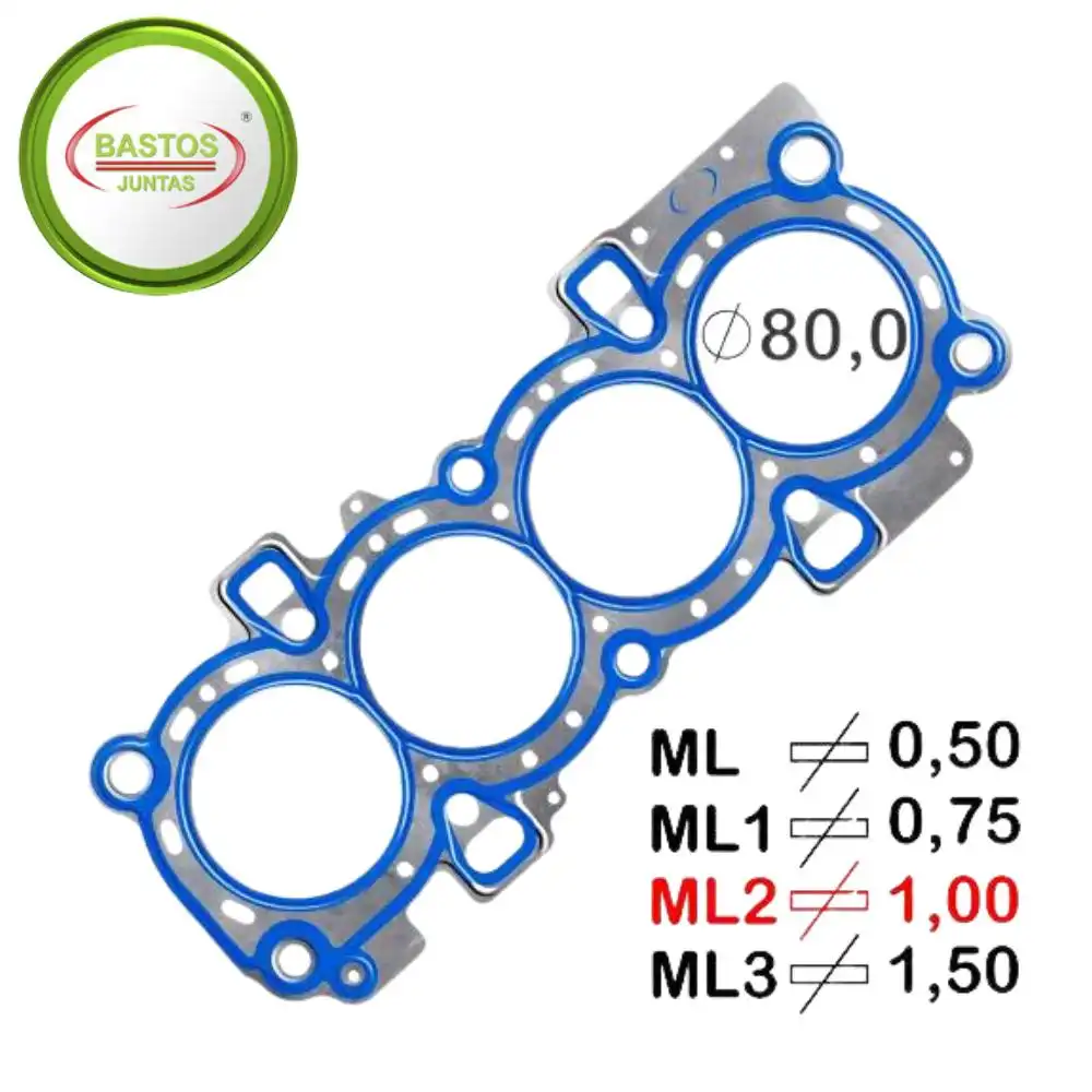 JUNTA CABECOTE NEW FIESTA 1.5 1.6 16V 2010/ FLEX CHAPA