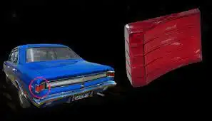 LENTE SINAL TRAS OPALA 69/74 ESQ