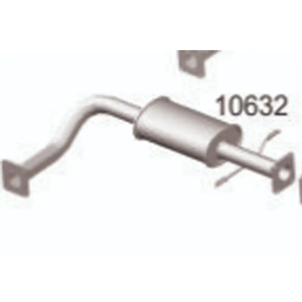 SILENC INTERM S-10 2.2 EFI CABINE SIMPLES 1995 A 2000