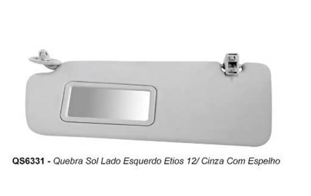 QUEBRA SOL TOYOTA ETIOS 2012 ACIMA COM ESPELHO ESQ