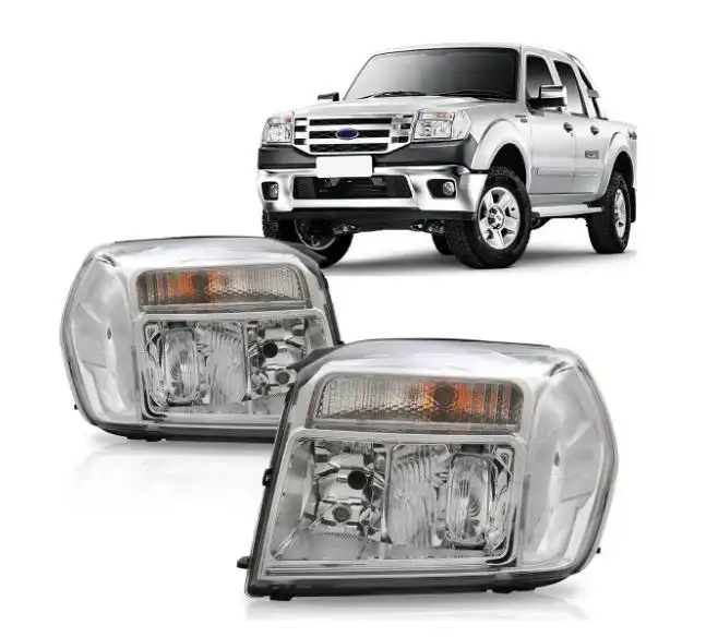 FAROL RANGER 2010 A 2012 CROMADO DIREITO