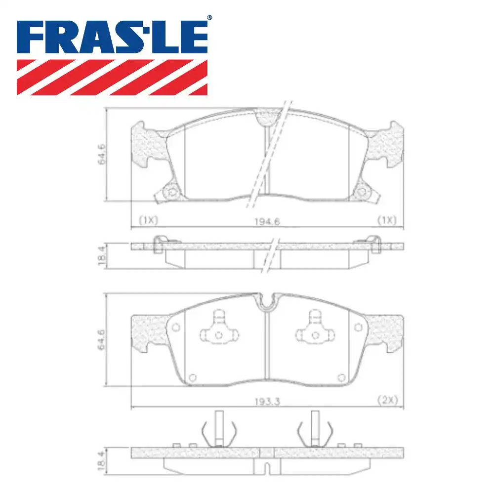 PASTILHA FREIO DIANTEIRA GRAND CHEROKEE 3.6 2011 EM DIANTE