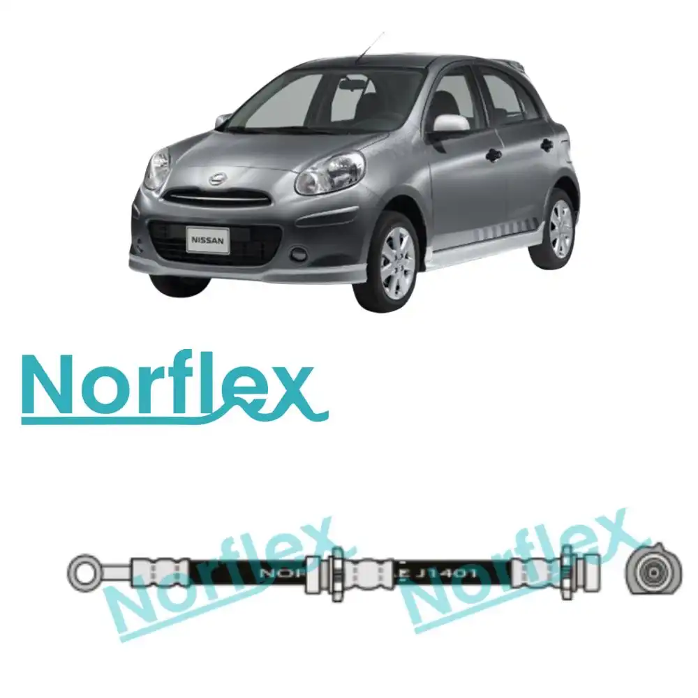 FLEXIVEL FREIO DIANTEIRO MARCH 2011 ACIMA ESQUERDO 590MM