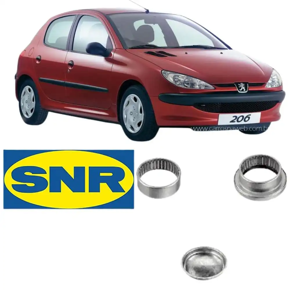 ROLAMENTO EIXO TRASEIRO PEUGEOT 206 1998 A 2010