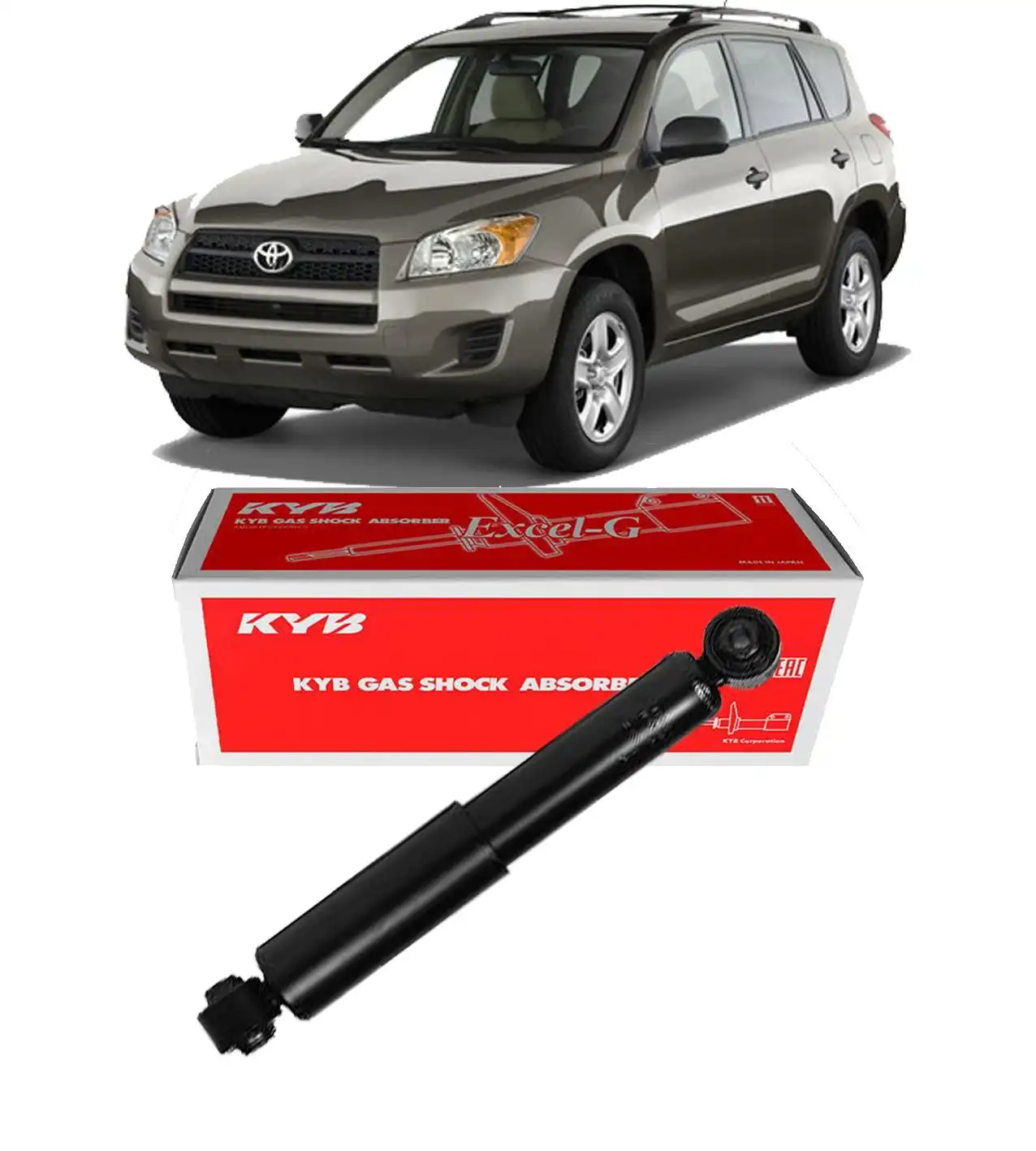 AMORTECEDOR TRASEIRO TOYOTA RAV4 2006 A 2020