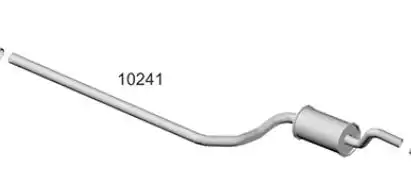 SILENC INTERM KA 1.6 FLEX 08/ (TUBO C/FLEXIVEL)ANTES DO INTE