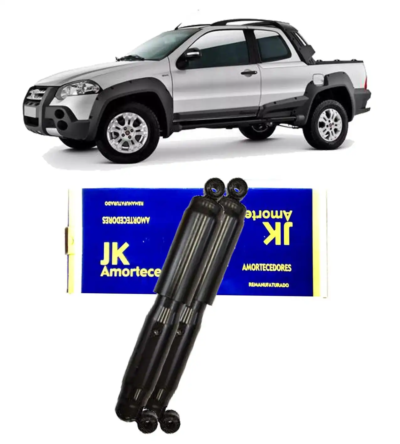 AMORTECEDOR TRASEIRO STRADA ADVENTURE LOCKER 2008/2020 REMAN