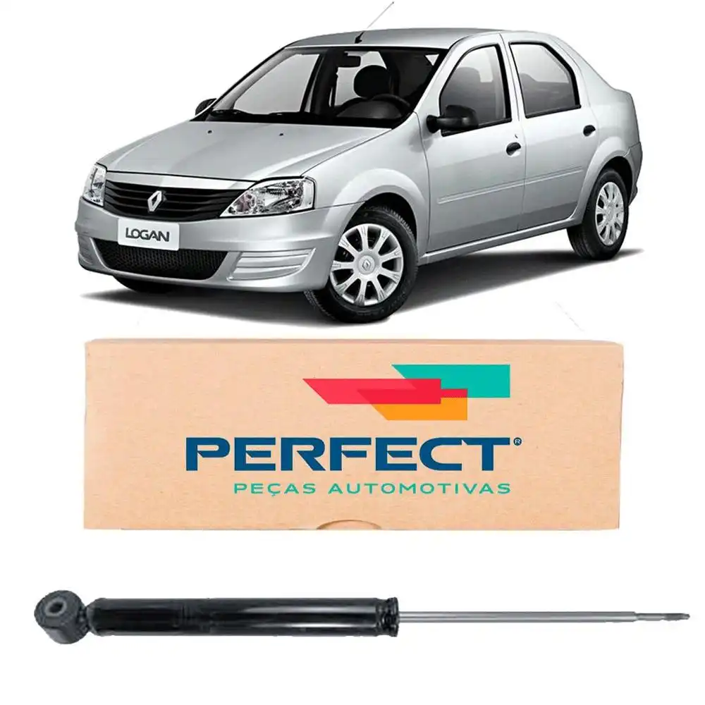 AMORTECEDOR TRASEIRO RENAULT LOGAN 2007 A 2013