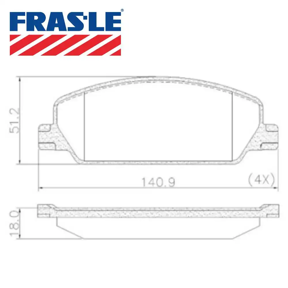 PASTILHA FREIO DIANTEIRA FIAT PULSE 1.0 TURBO 2022 ACIMA