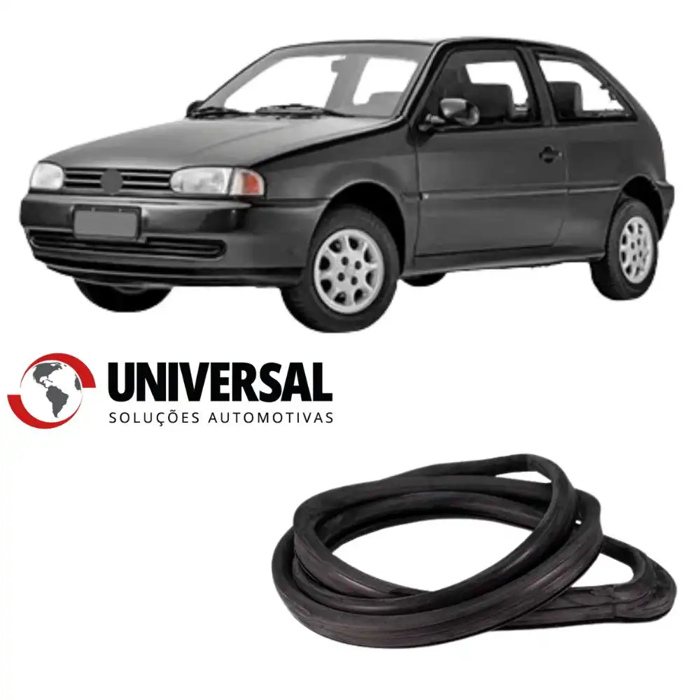 BORRACHA VIDRO LATERAL FIXO GOL G2 1994 A 1999 ESQUERDO