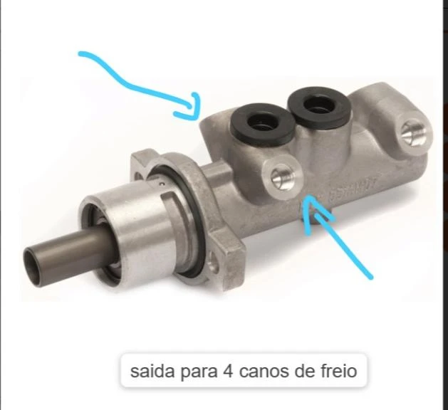 CILINDRO MESTRE FREIO RENAULT KANGOO 00/ S/ ABS