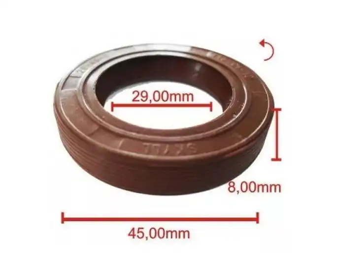 RETENTOR POLIA MOTOR COMANDO HONDA CIVIC 1.7 2001/