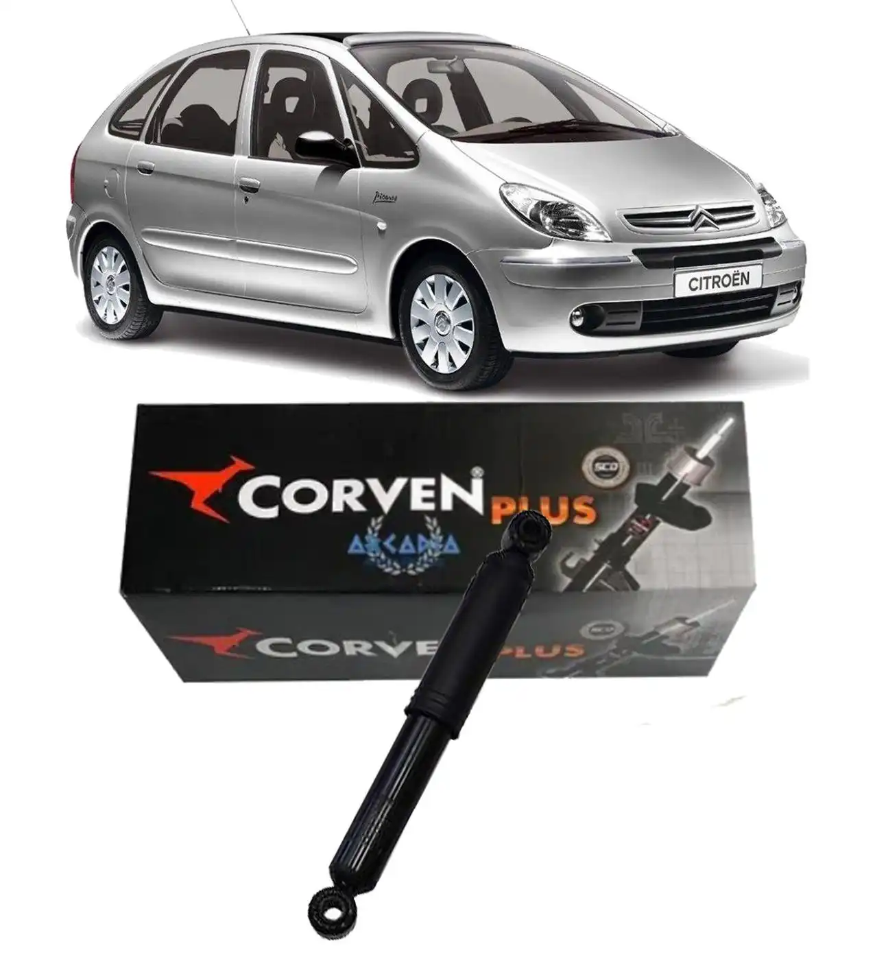 AMORTECEDOR TRASEIRO CITROEN XSARA PICASSO 2001 A 2009