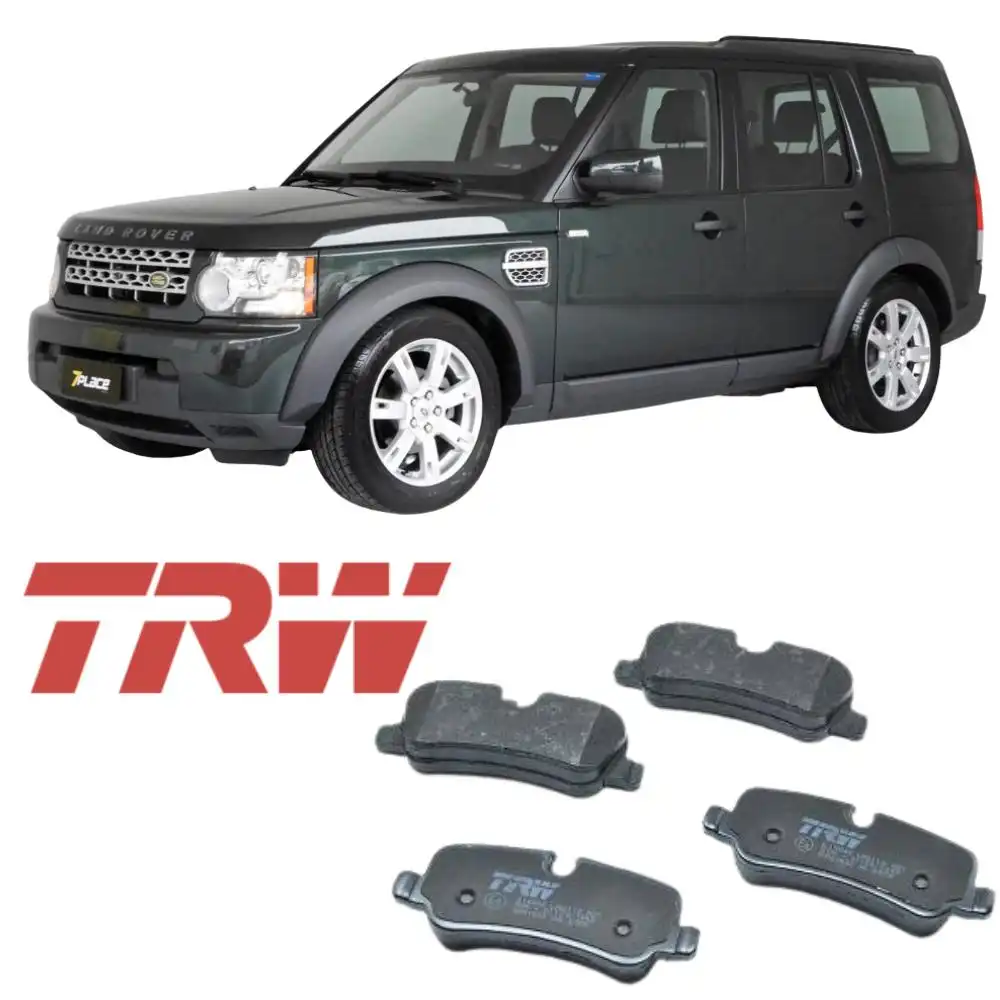 PASTILHA FREIO TRASEIRO LAND ROVER DISCOVERY 4 2010 ACIMA